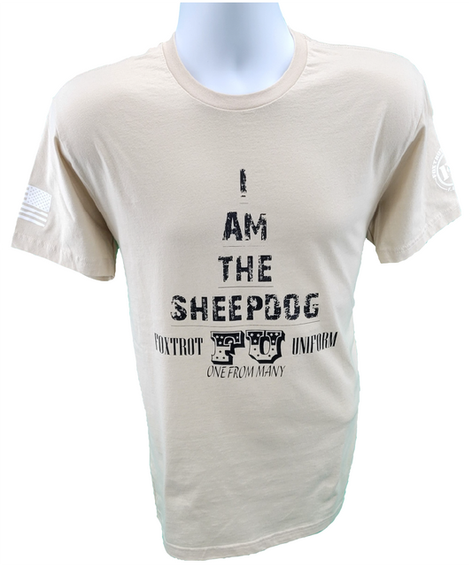 I Am The Sheepdog short sleeve (desert tan)