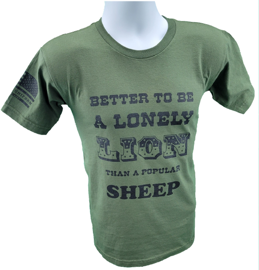 Anti Sheep short sleeve (OD green)