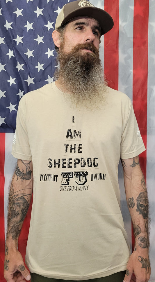 I Am The Sheepdog short sleeve (desert tan)