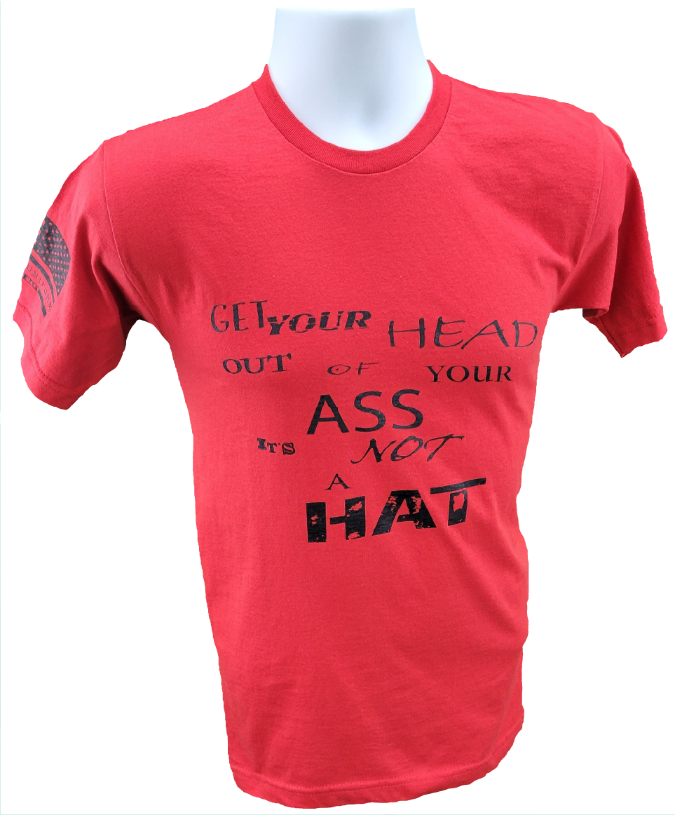 Ass Hat short sleeve (Red)