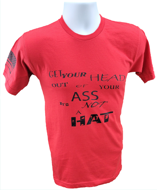 Ass Hat short sleeve (Red)