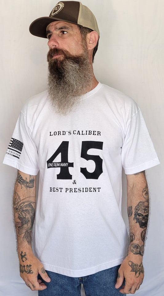 Best President short sleeve (white)