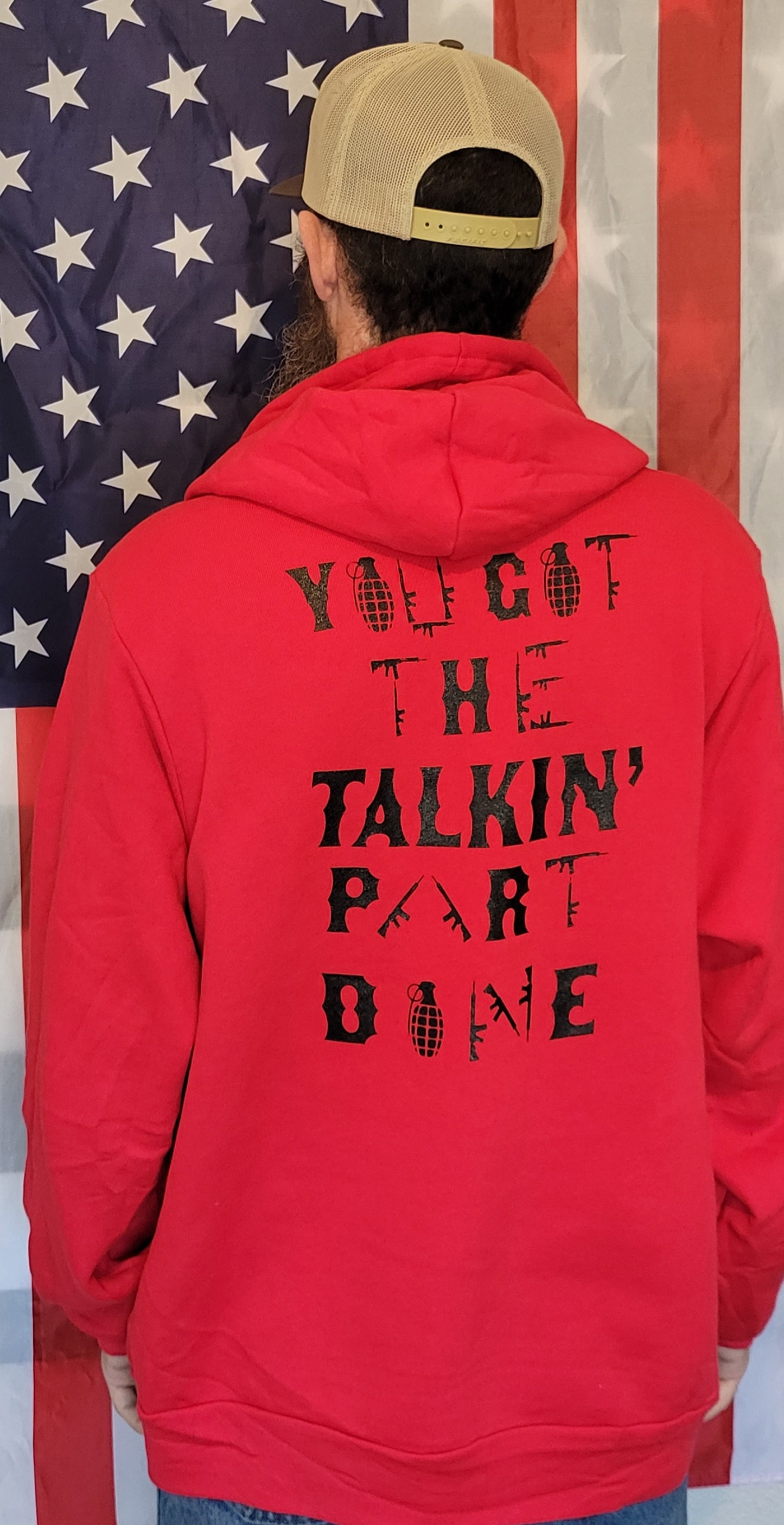 Talkin' Part Hoodie